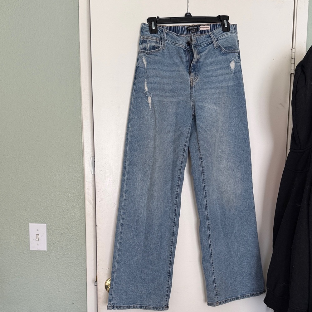 BCBGeneration Light Blue Flare Jeans